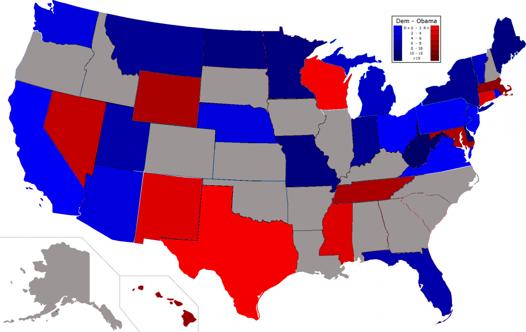 Political Geography Part 5: Mapping The US Congressional Elections And ...